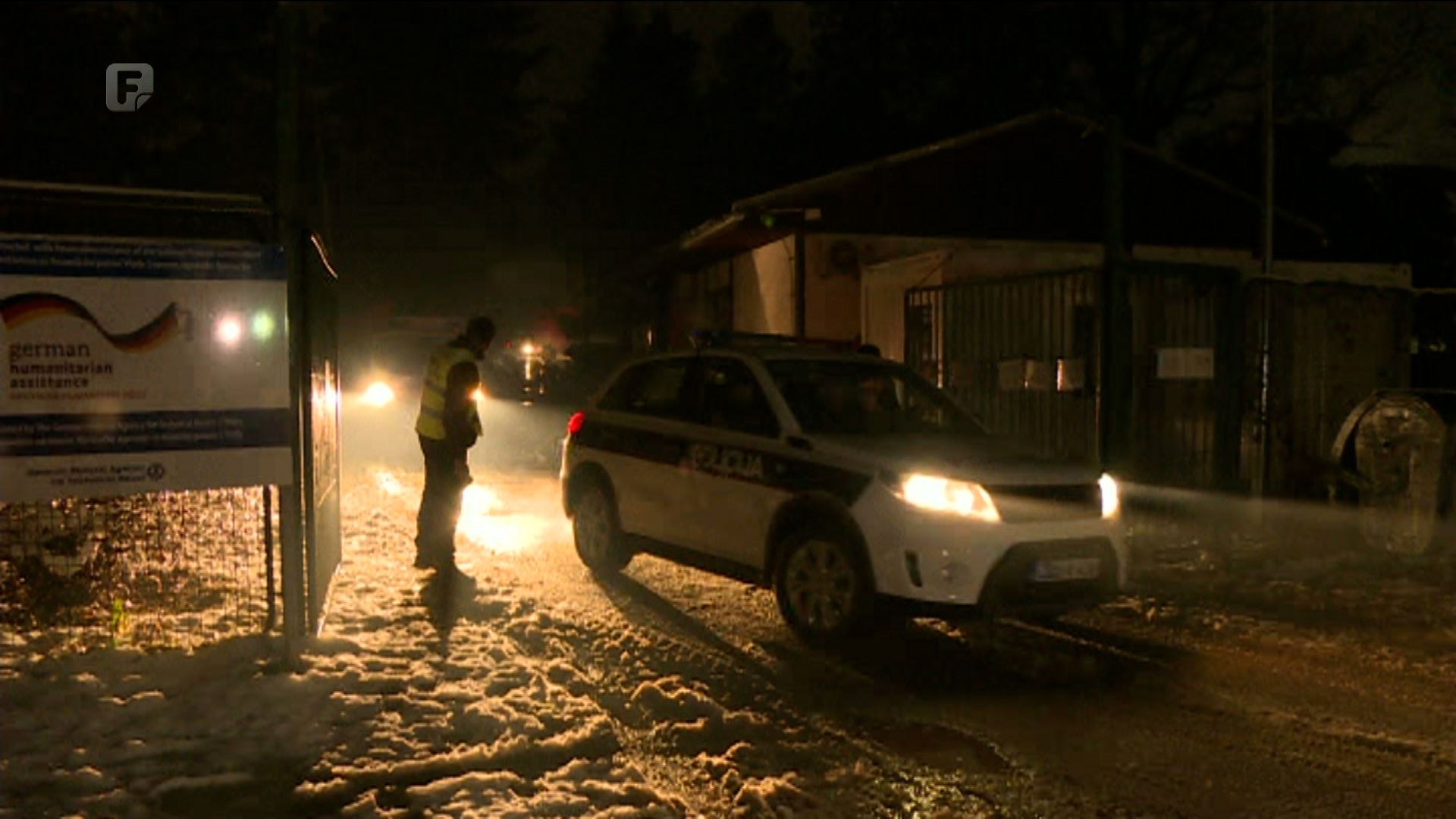 Požar u migrantskom centru u Blažuju